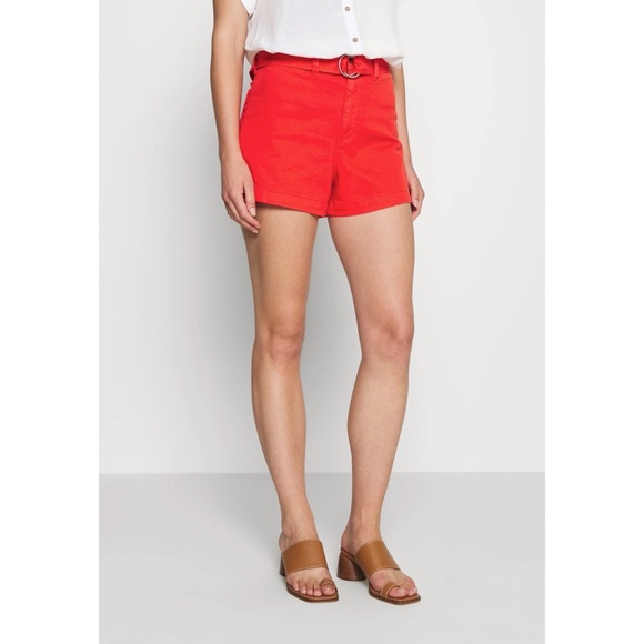 GAP Pants - Gap High Rise Seafarer Coral Shorts